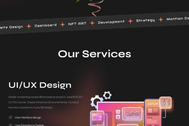 Web3 UI/UX Design | Banday InfraTech